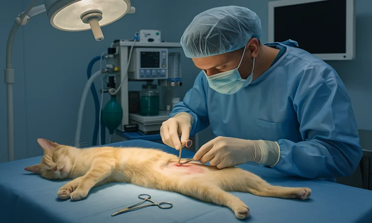 Malatya Vita Veteriner | Dişi Kedi Kısırlaştırma (Ovariohisterektomi)